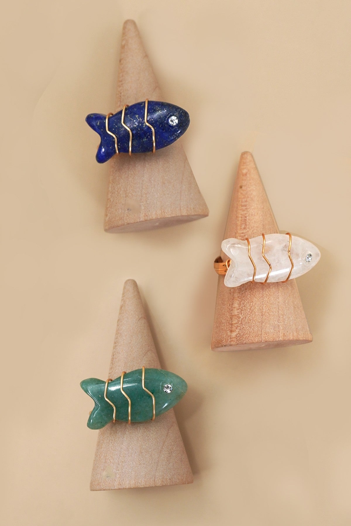 Fish Ring Method PF Stone Fish Ring – The Flamingo Ranch