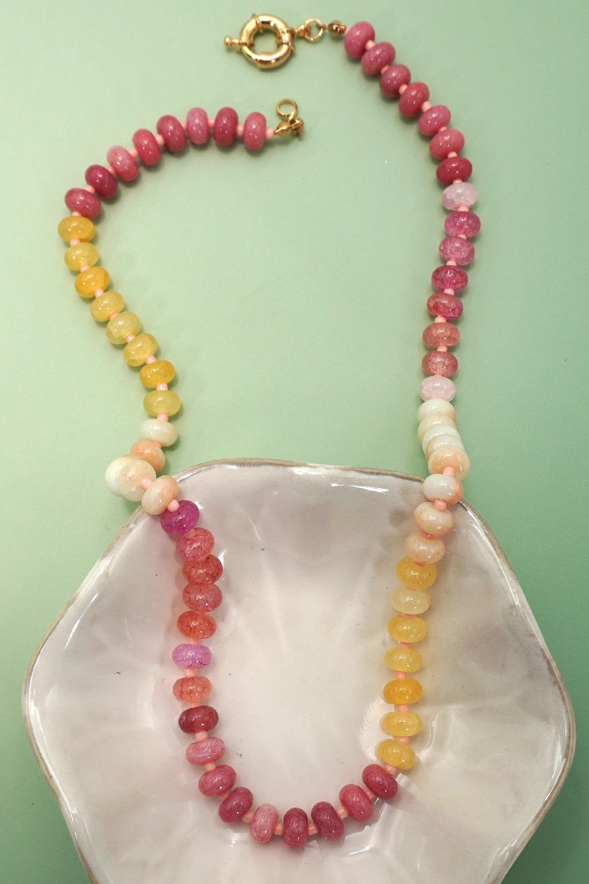 PF Multi Glass Necklace