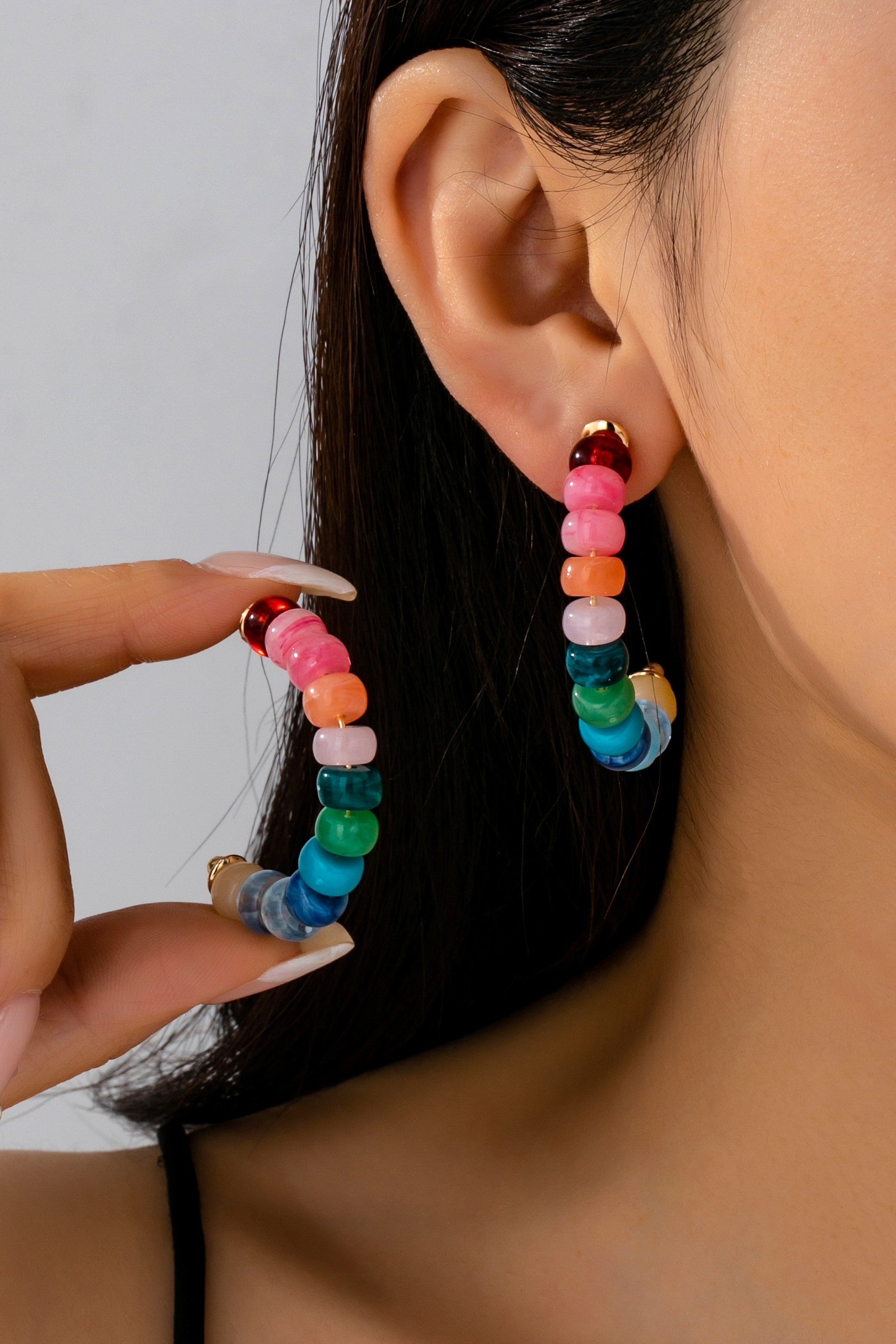 PF Multi Gem Hoops