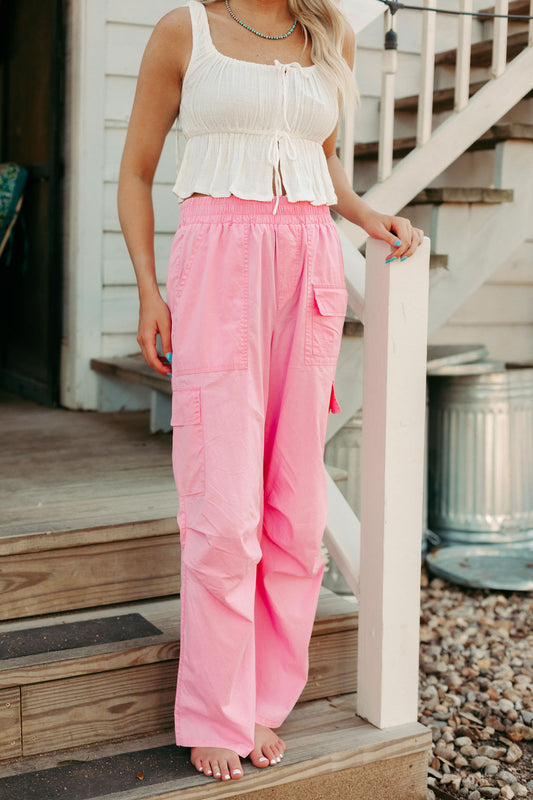 Baby Pink Street Pants