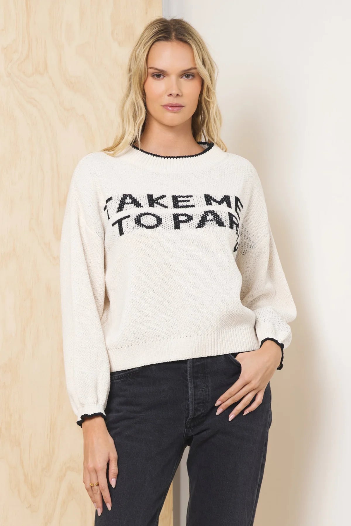 Take Me To Paris Sweater