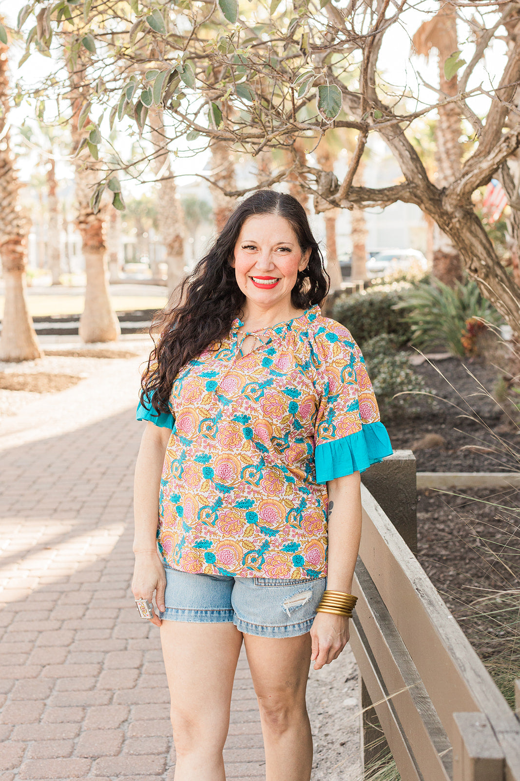 Floral Bell Layerz Top