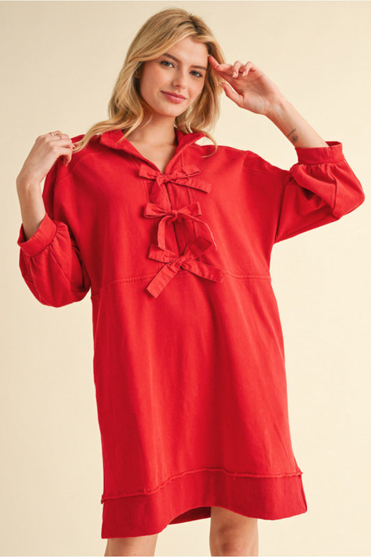 Red Bow Dress