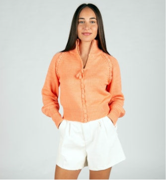 Cerise Creamsicle Sweater