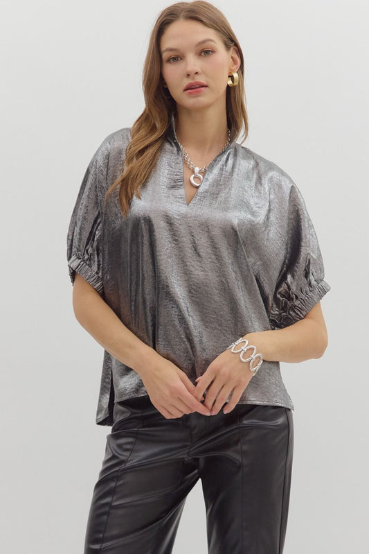 Metallic Top