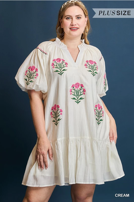 Sing Song Dress - Cream