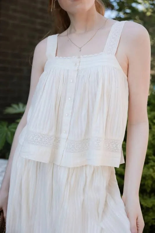 Lalita Creme Top