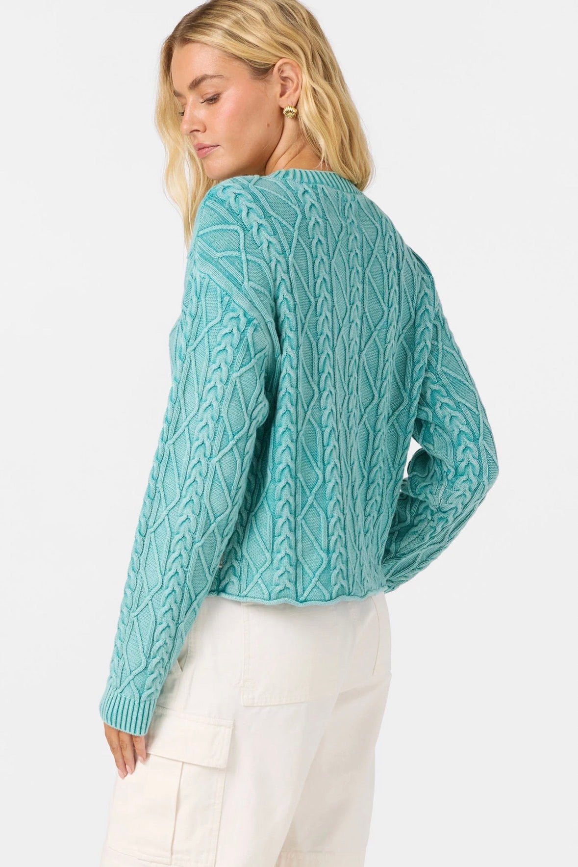 Misha Cable Knit Sweater