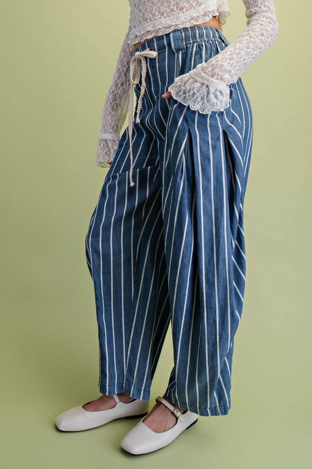 Candy Stripe Denim