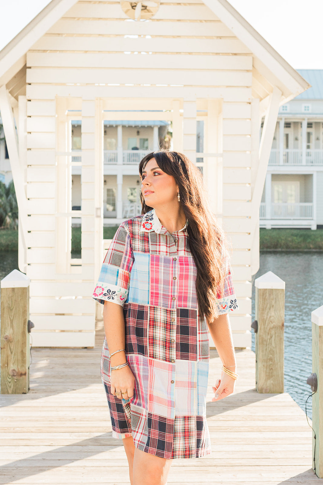 Paisley Layerz Dress - Plaid