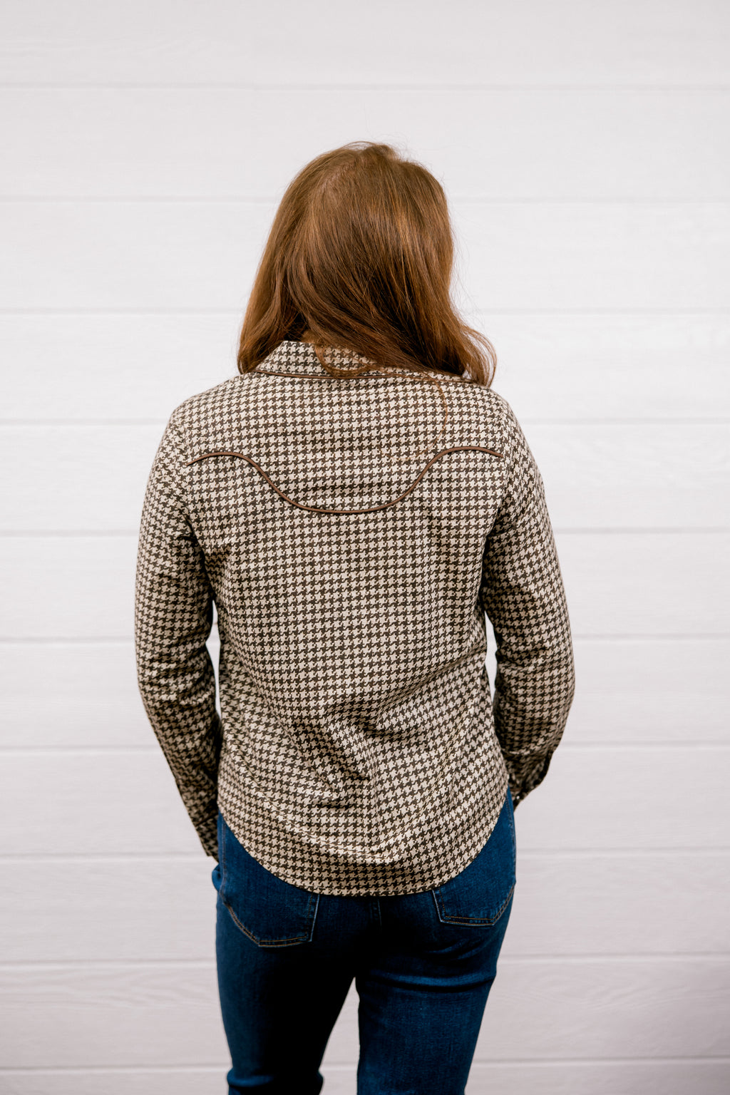 Birdie Top - Brown