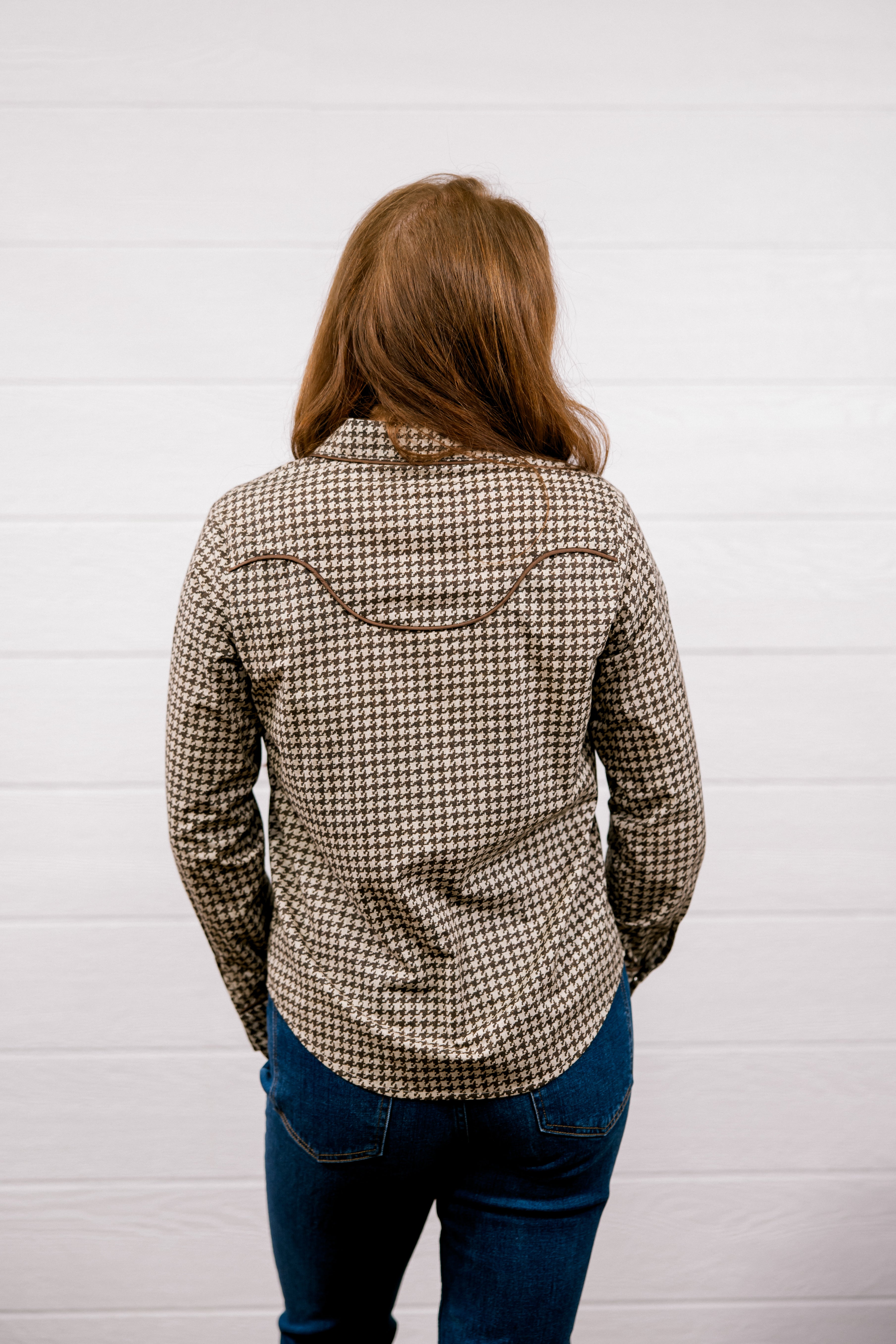 Birdie Top - Brown