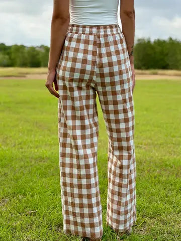 Lizzy Gingham Pants