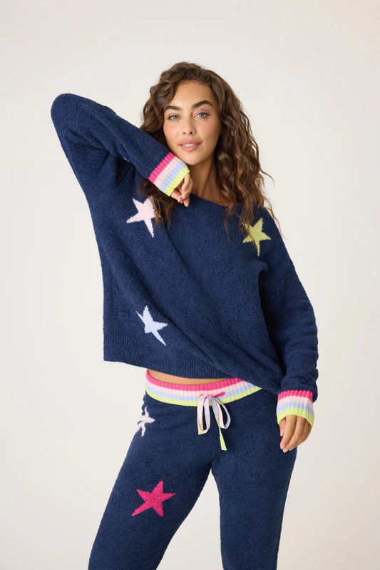 Marshmallow Star Party Top