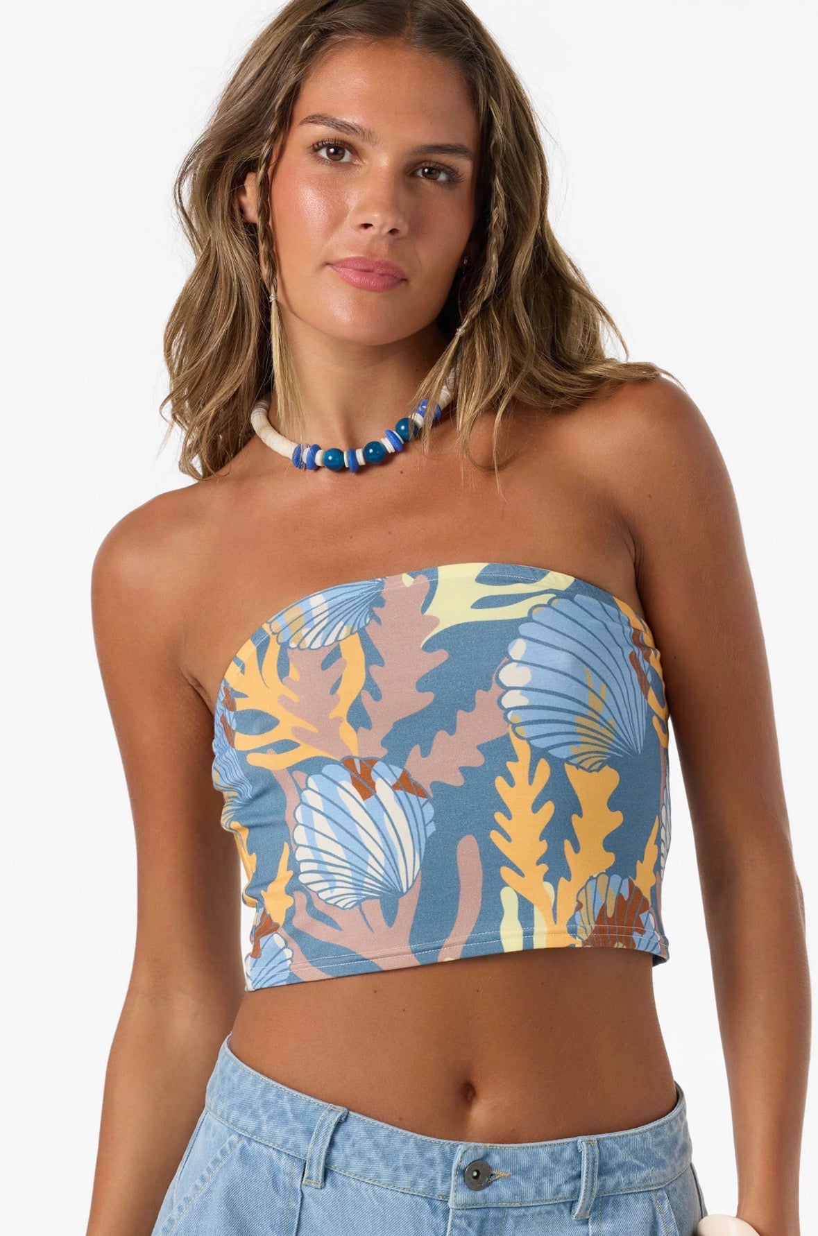 Adeline Geo Tube Top