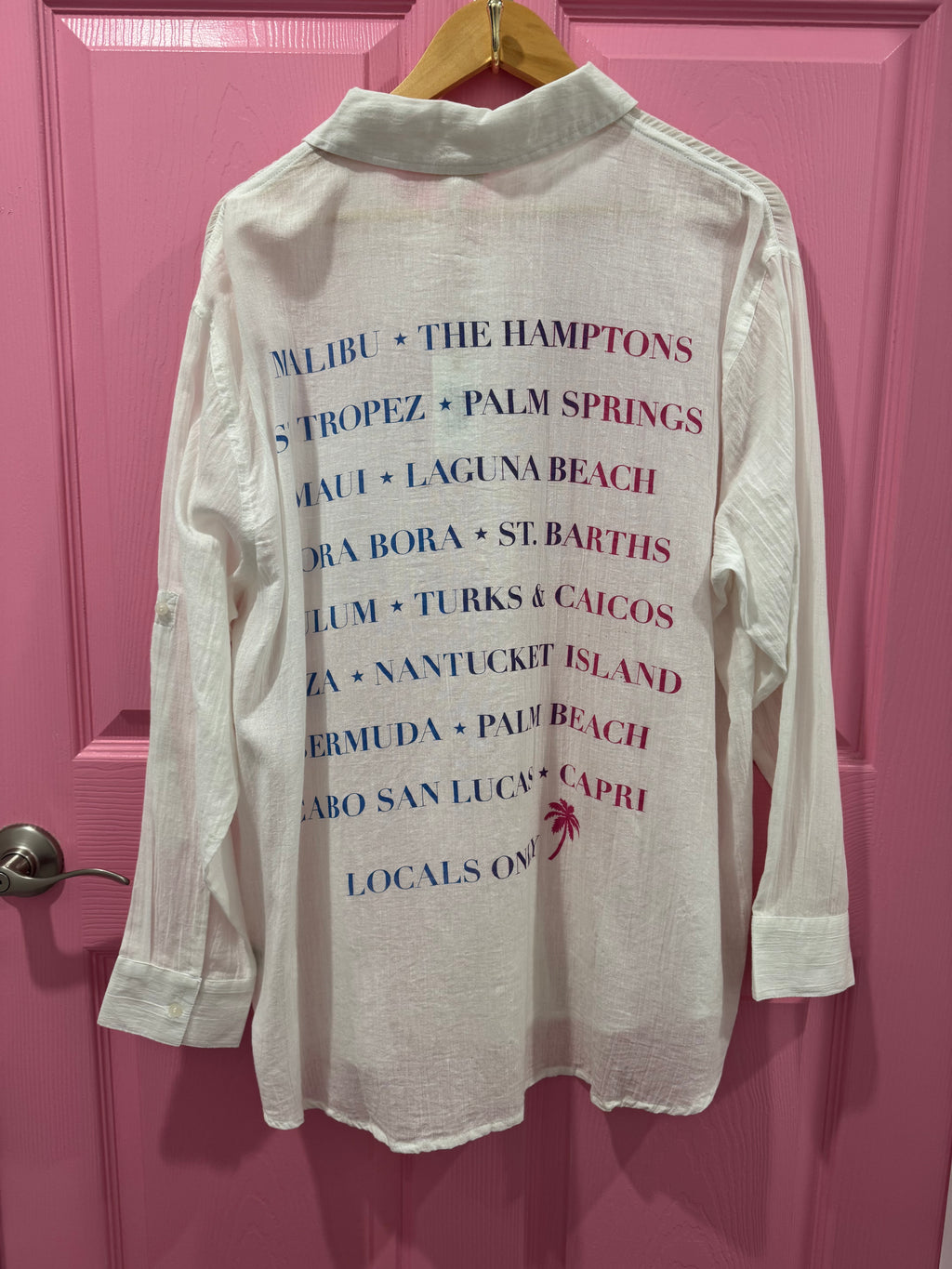 Printed Button Down