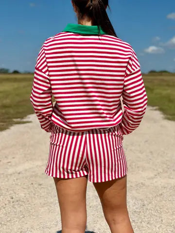 Candy Striped Pullover