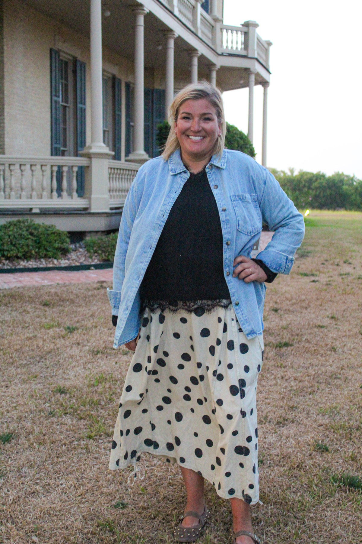 Polka Dot Vintage Skirt
