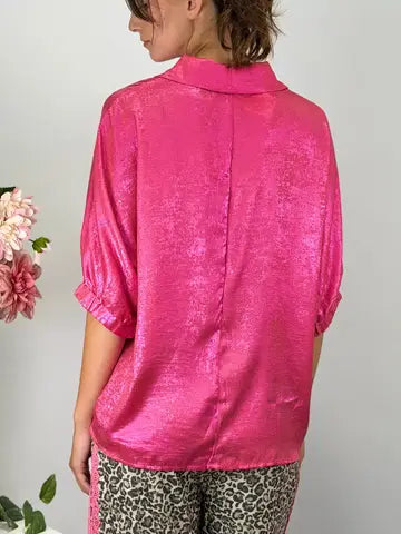 Cynthia Metallic Top