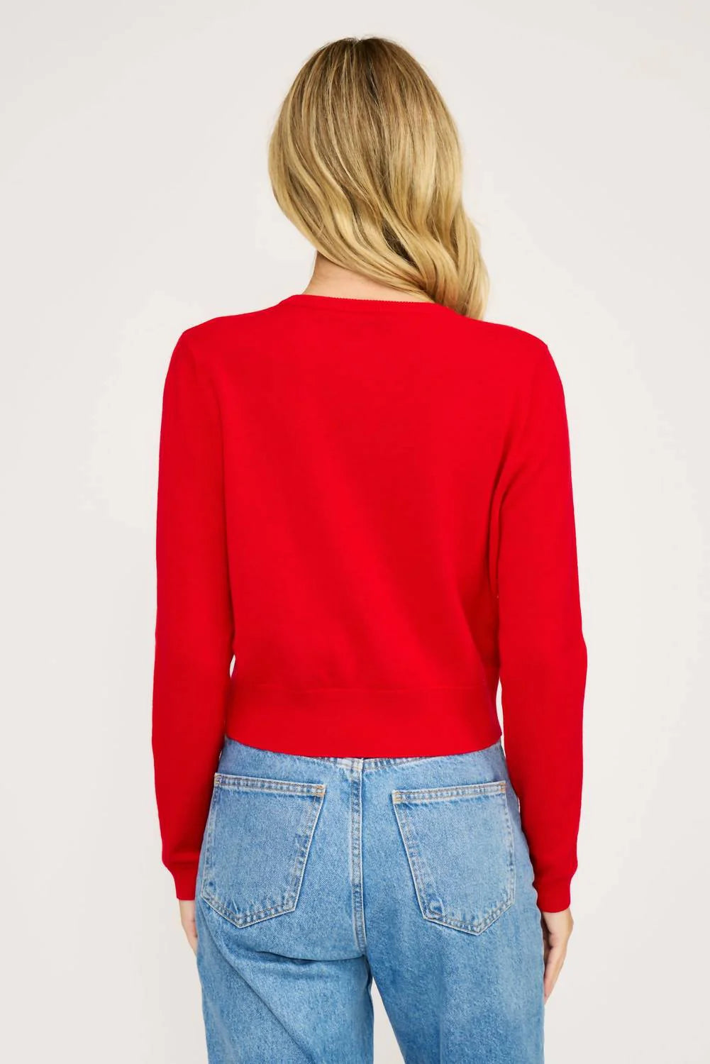 Celeste Heart Button Cardi