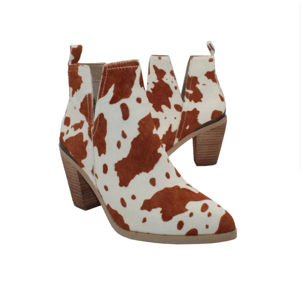 Mumba Cowhide Bootie