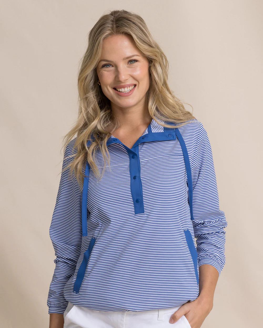 Calie Skip Stripe Pullover