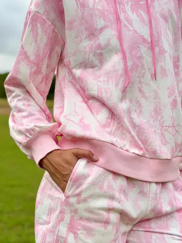 Caedon Pink Camo Hoodie