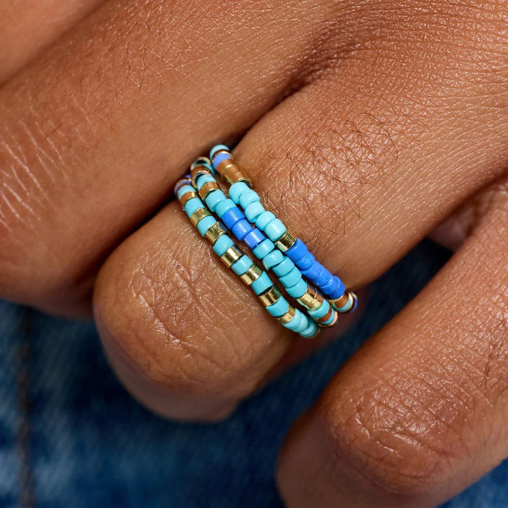 Out To Sea Stretch Ring Set