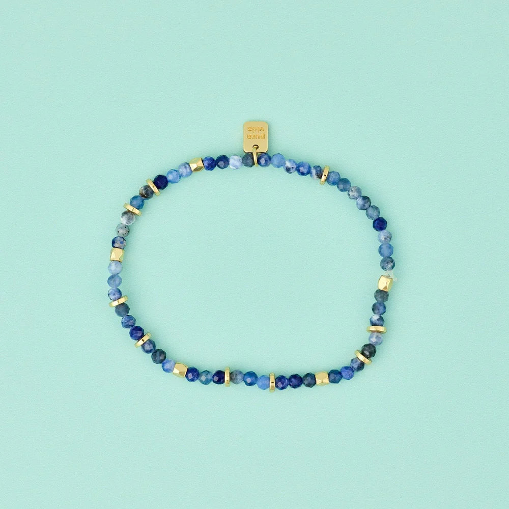 Surfrider Sea Stone Stretch Bracelet