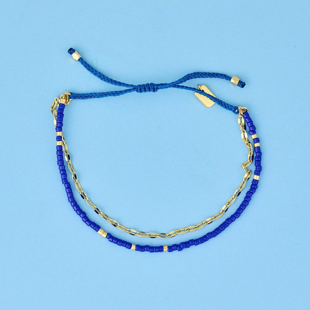 Dainty Surfrider Double Layer Bracelet