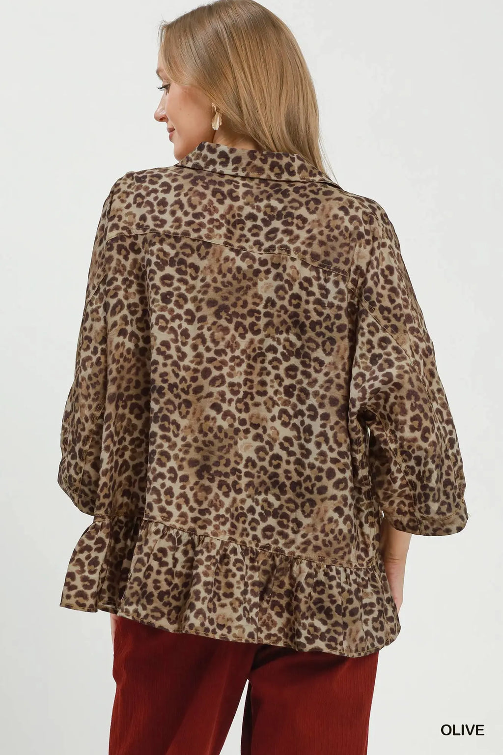 Leo Peplum Top