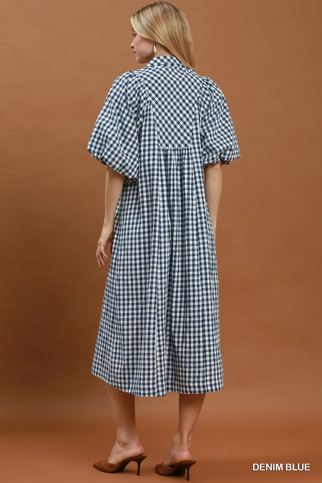 Plaid Midi Dress