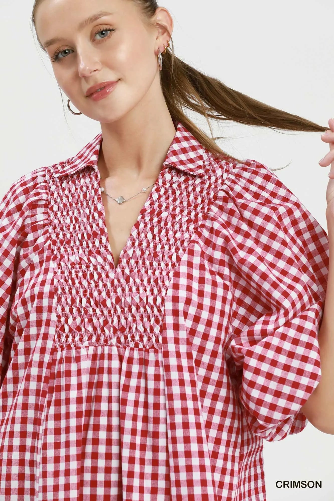 Plaid Midi Dress