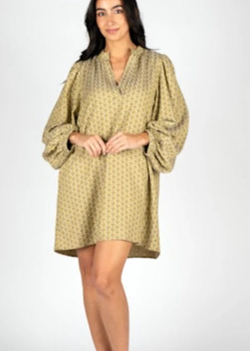 Amelia Jacquard Mini Dress