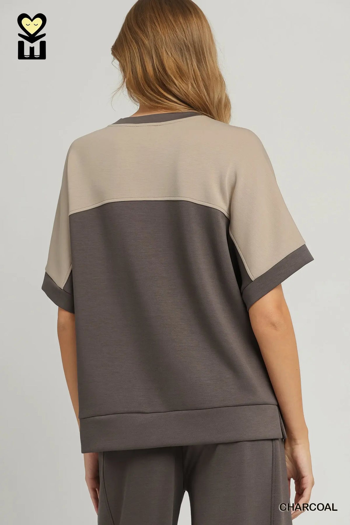 Spaceknit Charcoal Top
