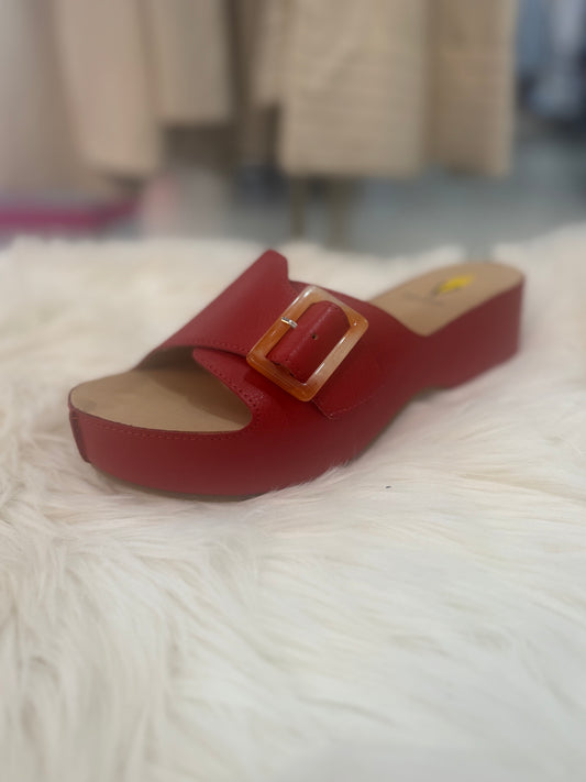 Bertha Red Sandal
