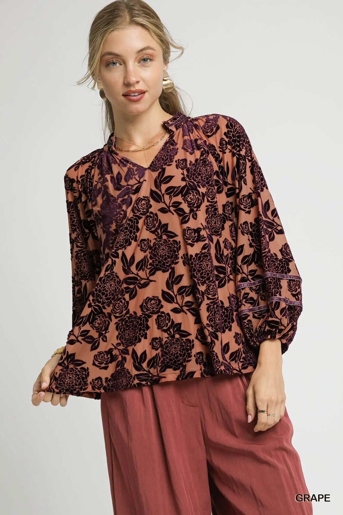 Velvet Blouse