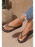 Leopard Flip Flops