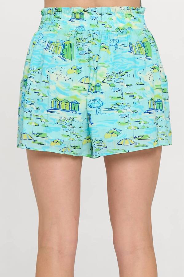 Azure Shoreline Shorts