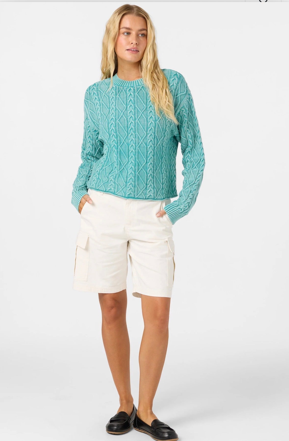 Misha Cable Knit Sweater