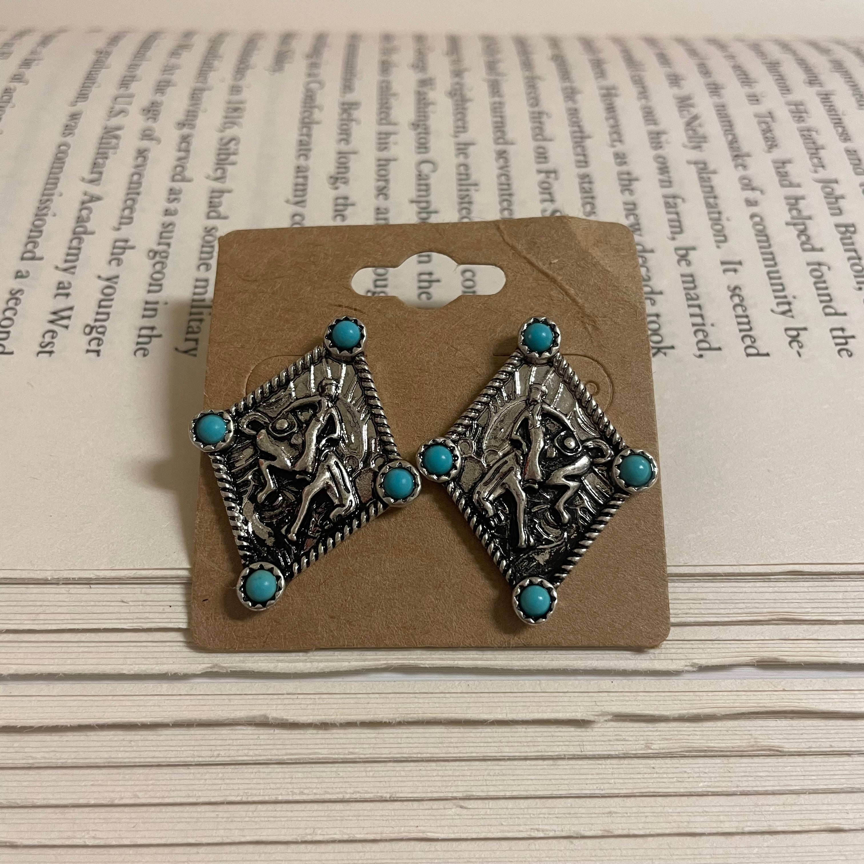 PF Bronc Earrings