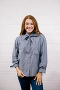 Sadie Denim Stripe Top