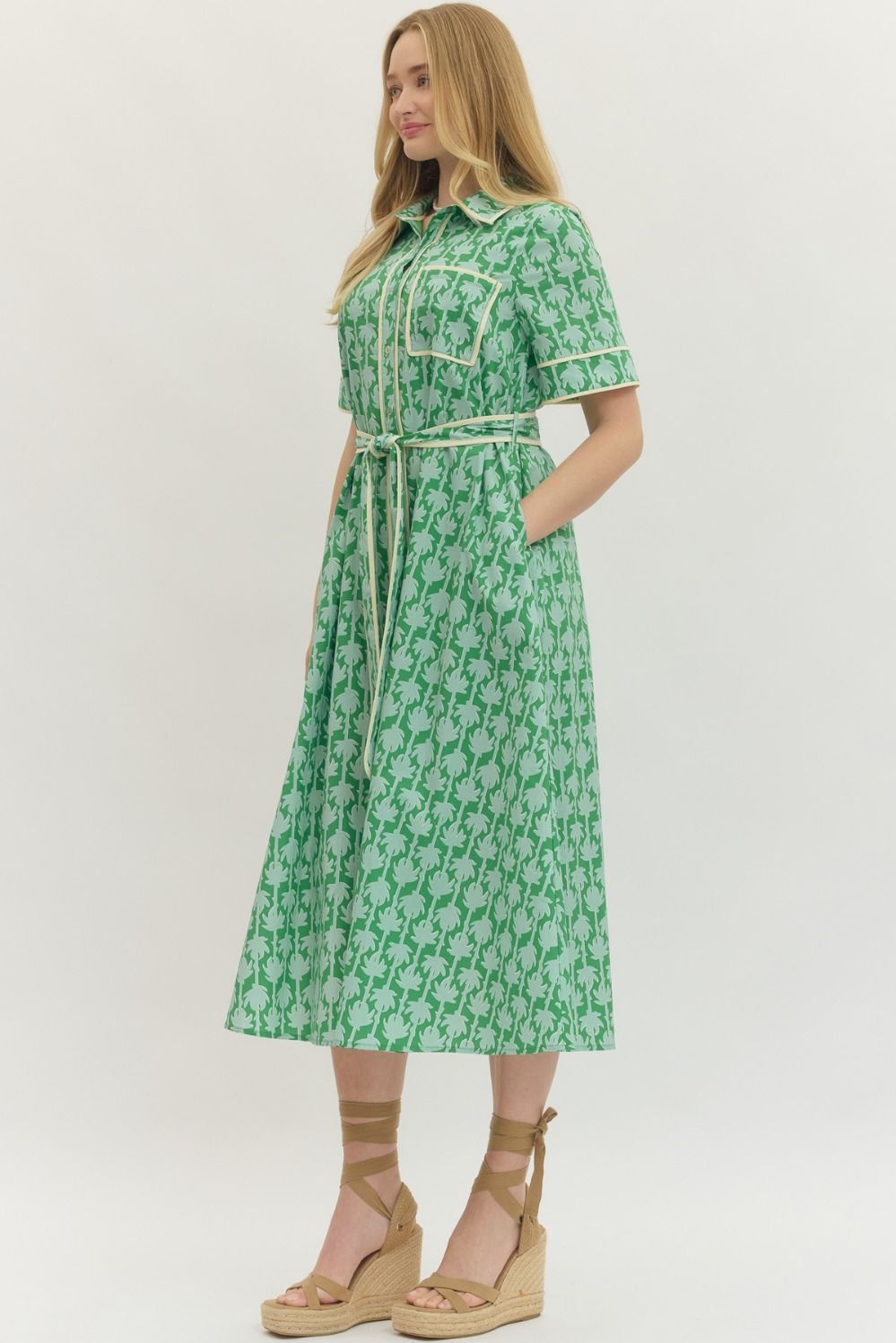 Green Tropics Dress