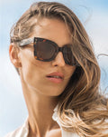 Confidential Sunglasses - Brown tortoise brown