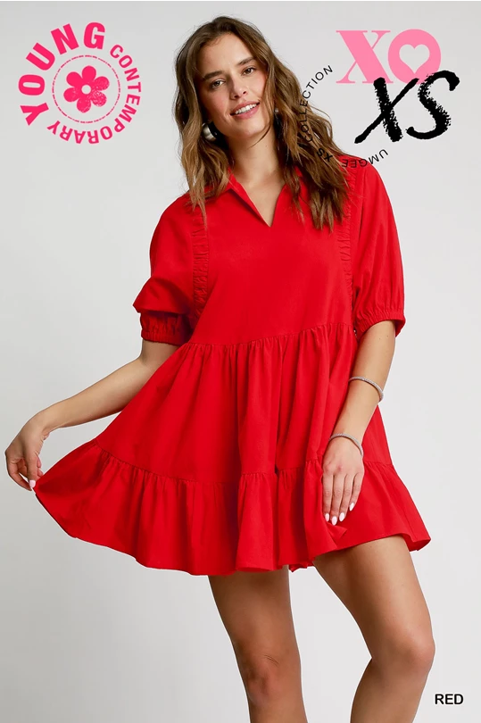 Tiered Babydoll Dress