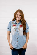 Sutton Denim Top