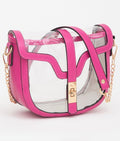 Clear Saddle Bag
