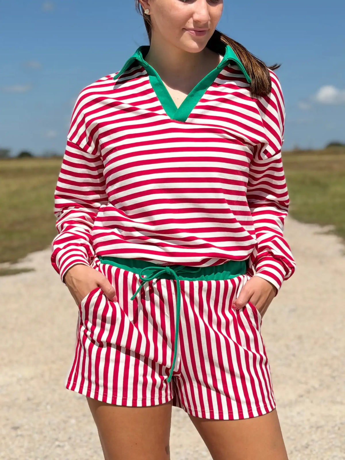 Candy Striped Shorts