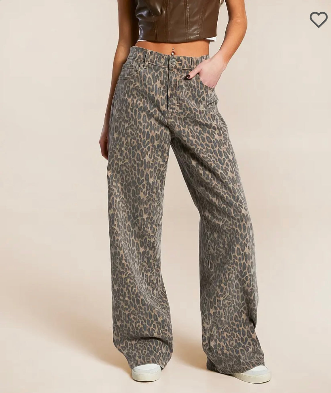 Alyx Cheetah Baggy Stretch Pant