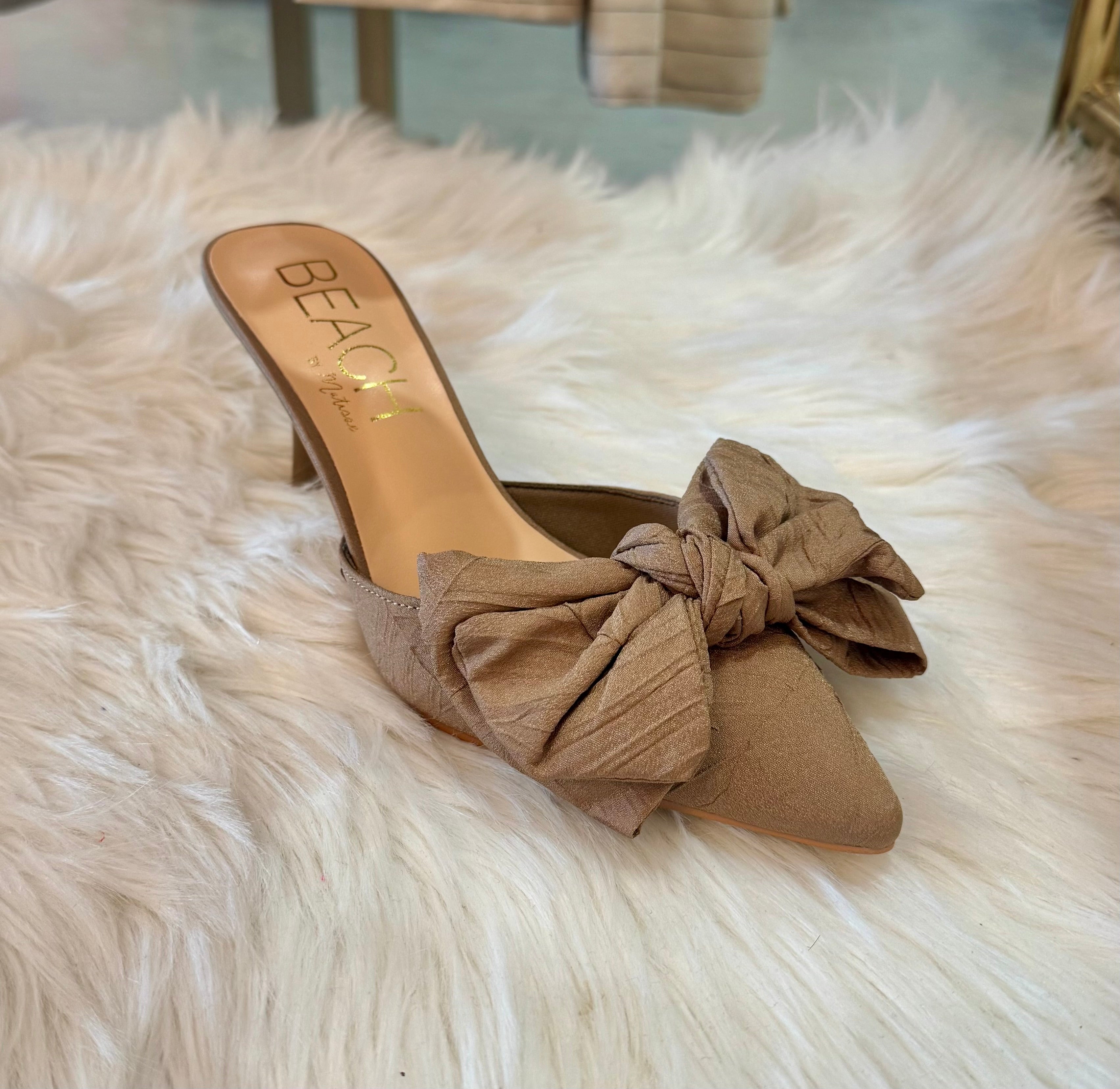 Goldie Taupe Heel